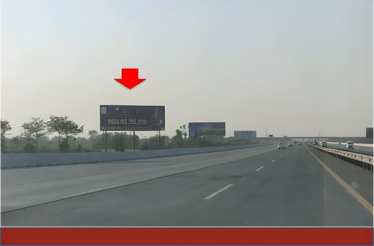 Creative outdoor advertising at Murree Expressway Toll Plaza