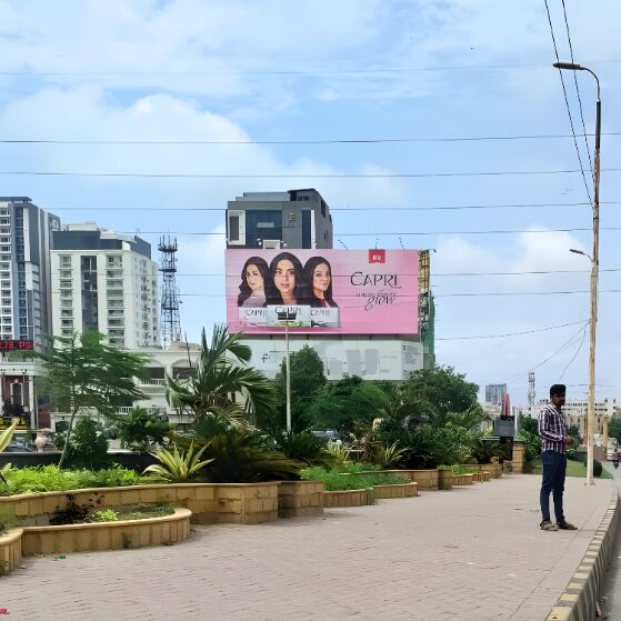 billboard ad price in Karachi on a highway outdoor advertising board